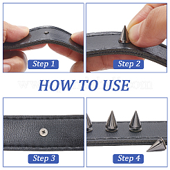 100Pcs Alloy Rivets&nbsp;FIND-GF0008-54B