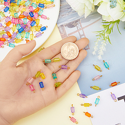 300Pcs Transparent Acrylic Connector Charms&nbsp;FIND-DC0001-73
