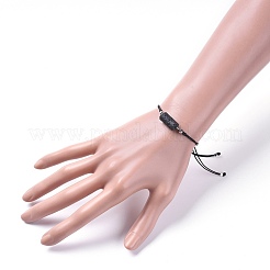 Unisex Adjustable Nylon Thread Cord Braided Beaded Bracelets&nbsp;BJEW-JB04714