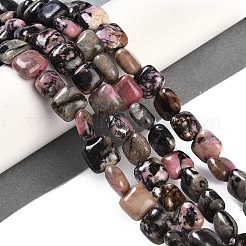 Natural Rhodonite Beads Strands&nbsp;G-M435-A06-01