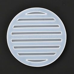 Flat Round Silicone Cup Mat Molds&nbsp;DIY-I065-06