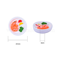 30Pcs 5 Style Resin Decoden Cabochons&nbsp;RESI-CJ0001-163