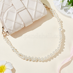ABS Plastic Imitation Pearl Bag Handles&nbsp;KY-WH0046-39KCG