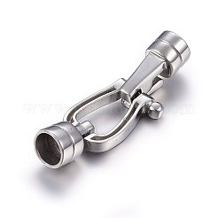 Tarnish Resistant 304 Stainless Steel Clasps&nbsp;STAS-E440-84P