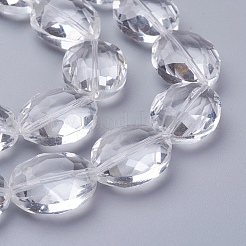 Glass Bead Strands&nbsp;GLAA-R196-20x16mm-01