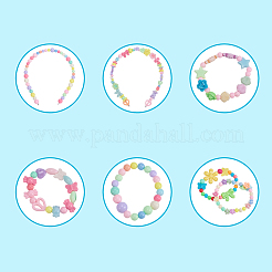 DIY Bracelets & Hair Band Jewelry For Children&nbsp;DIY-YW0001-30