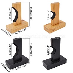 Wood Baseball Softball Bat Rack Kits with Felt Liner&nbsp;ODIS-GA0001-03