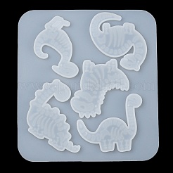 Dinosaur Skeleton DIY Silicone Pendant Molds&nbsp;SIMO-H012-01B