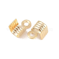 Brass Folding Crimp Ends&nbsp;KK-C163-09G