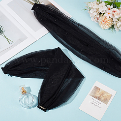 1 Pair Polyester Lace Tippet&nbsp;AJEW-GF0015-28B