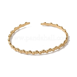 304 Stainless Steel Cuff Bangles for Women&nbsp;LS-BJEW-H635-01G