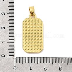 Brass Enamel Pendants&nbsp;KK-C134-41G