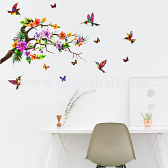 Translucent PVC Self Adhesive Wall Stickers&nbsp;STIC-WH0015-264