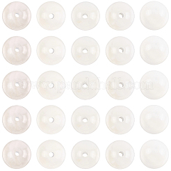 80Pcs Natural White Moonstone Beads&nbsp;G-SP0001-33