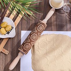 Wooden Rolling Pin&nbsp;AJEW-WH0609-909A
