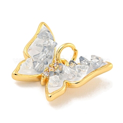 Natural Quartz Crystal Pendants&nbsp;KK-P275-24G