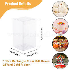 Transparent Plastic PVC Box Gift Packaging&nbsp;CON-DC0001-11A