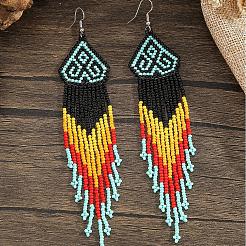 Bohemian Style Tassel Dangle Earrings&nbsp;JV4227