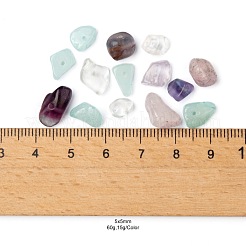 60G 4 Style Natural Mixed Gemstone Beads&nbsp;G-FS0002-18C