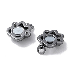 Brass Magnetic Clasps with Jump Ring&nbsp;KK-F867-39B