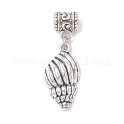 Marine Theme Tibetan Style Alloy Pendants&nbsp;PALLOY-JF02570