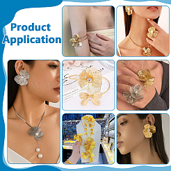 24Pcs 12 Styles Iron Bead Caps&nbsp;FIND-PH0026-35