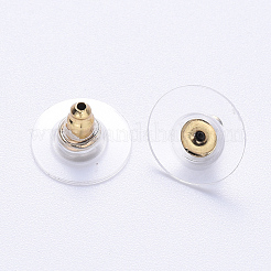 304 Stainless Steel Bullet Clutch Earring Backs&nbsp;STAS-S113-003G
