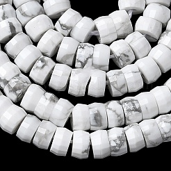 Natural Howlite Heishi Beads Strands&nbsp;G-A299-A08-01
