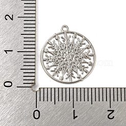 Brass Etched Metal Embellishments Connecotr Charms&nbsp;KKC-D001-12P