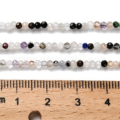Natural & Synthetic Mixed Gemstone Beads Strands&nbsp;G-RM2025-A16-2mm-B