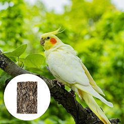 Wood Tree Rind Decoration&nbsp;AJEW-WH20064-07B
