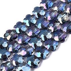 Electroplate Glass Beads Strands&nbsp;EGLA-S176-09A