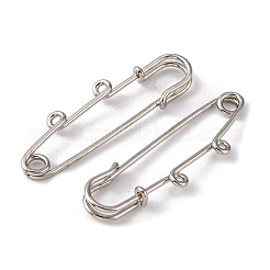 Iron Brooch Findings&nbsp;KK-Q487-N