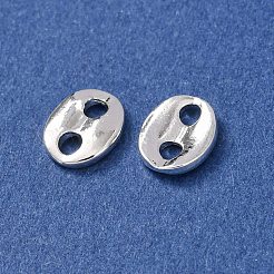 Brass Connectors Charms&nbsp;KK-C253-01B-S