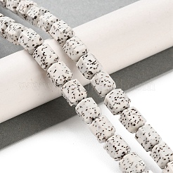 Imitation Bodhi Glazed Porcelain Beads Strands&nbsp;PORC-H011-03