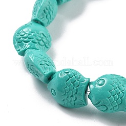 Synthetic Coral Carved Beads Strands&nbsp;CORA-C003-13B-01