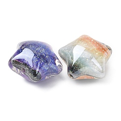 Gradient Color Transparent Resin Beads&nbsp;RESI-C073-12