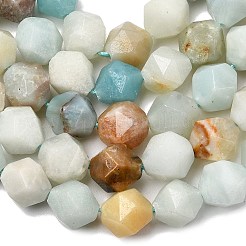 Natural Flower Amazonite Beads Strands&nbsp;G-Z119-A08-03