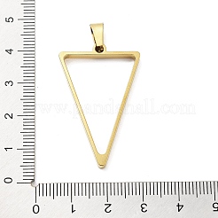 304 Stainless Steel Open Back Bezel Pendants&nbsp;STAS-Z091-05G-04
