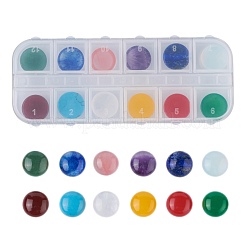 Natural & Synthetic Mixed Gemstone Cabochons&nbsp;G-I294-02
