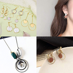 Brass Linking Rings&nbsp;KK-SC0001-21G