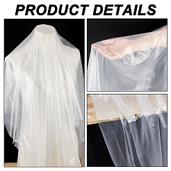 Transparent TPU Soft Waterproof Fabric&nbsp;DIY-WH0580-36
