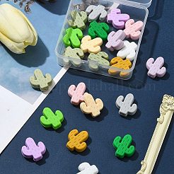 22Pcs 11 Colors Silicone Focal Beads&nbsp;SIL-FS0001-15