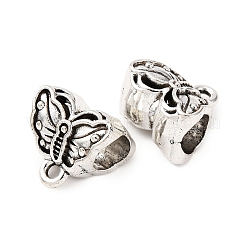 Tibetan Style Alloy Pendant Bails&nbsp;FIND-G098-08AS