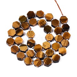 Natural Tiger Eye Beads Strands&nbsp;G-P534-A21-01
