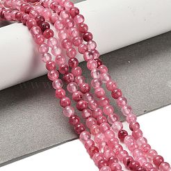 Natural Green Jade Beads Strands&nbsp;G-B128-A06-01