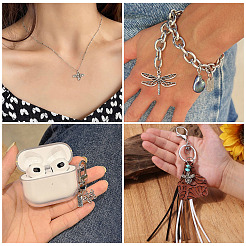 48Pcs 12 Style Tibetan Style Alloy Pendants&nbsp;FIND-TA0002-91