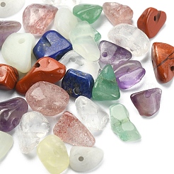 70G 7 Styles Natural Mixed Gemstone Chip Beads&nbsp;G-FS0002-45