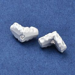 Matte Alloy Beads&nbsp;PALLOY-R145-03MS