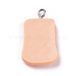 Bread Theme Resin Pendants&nbsp;RESI-K009-13P